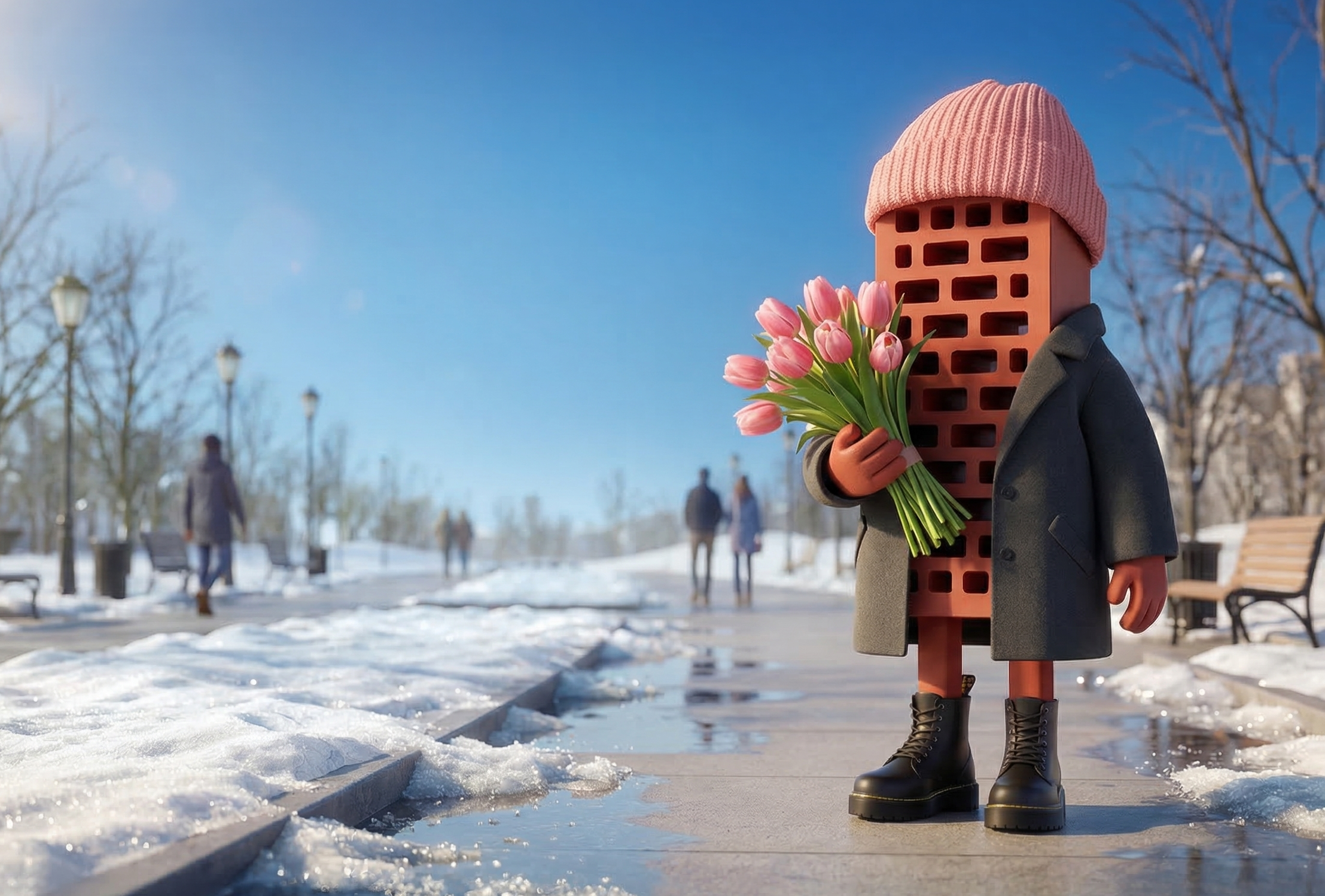 Акция «Товар месяца» на лицевой кирпич BRAER!