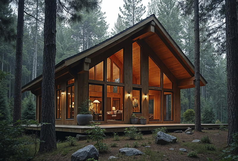 Дом в стиле барнхаус: особенности, плюсы и минусы