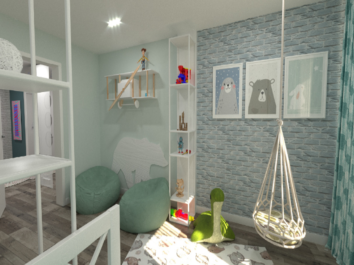 Детская коллекция White Hills Arctic: арктическая эстетика в интерьере