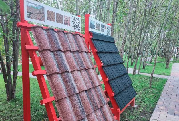 Новые цвета композитной черепицы AeroDek на выставке Village Park Новые цвета композитной черепицы AeroDek на выставке Village Park