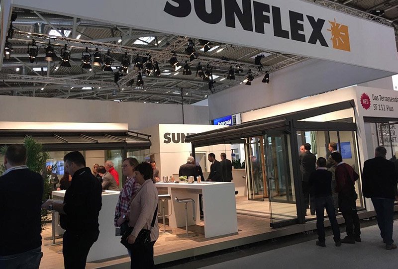 Безрамные системы остекления Sunflex на BAU 2019 Безрамные системы остекления Sunflex на BAU 2019