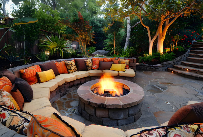 Костровая зона в ландшафтном дизайне: создание уютного места для отдыха