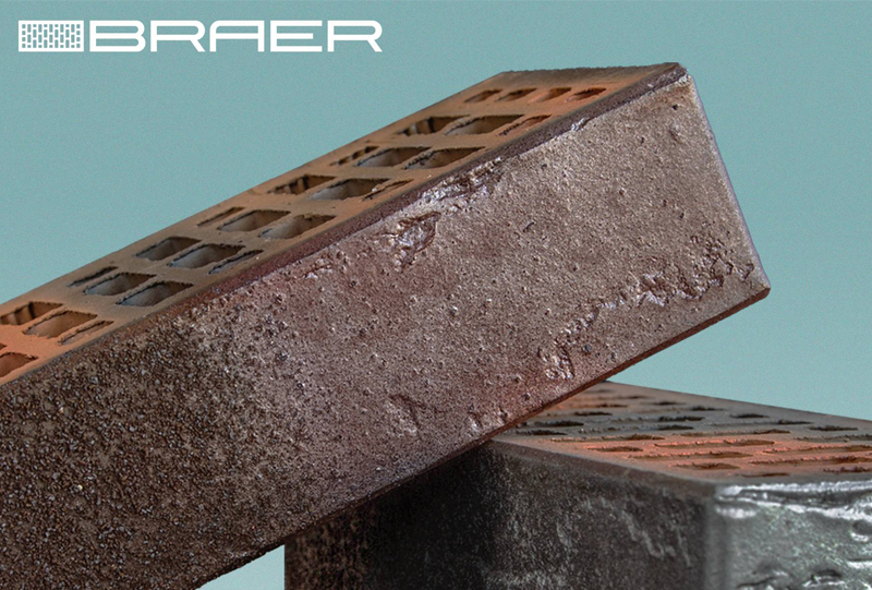 Новинка от завода BRAER – облицовочный кирпич BRAER PRO 10.11 с перламутровым отливом