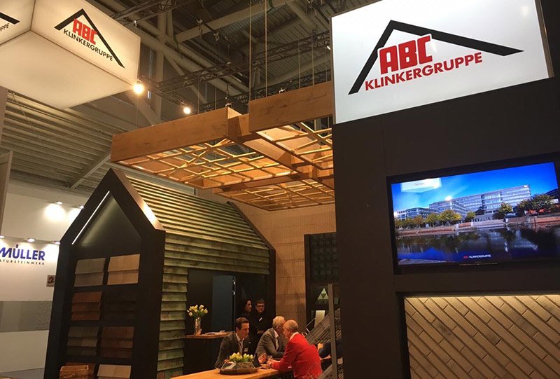 Фасадные клинкерные термопанели «ABC-Klinkergruppe» на BAU 2019 Фасадные клинкерные термопанели «ABC-Klinkergruppe» на BAU 2019
