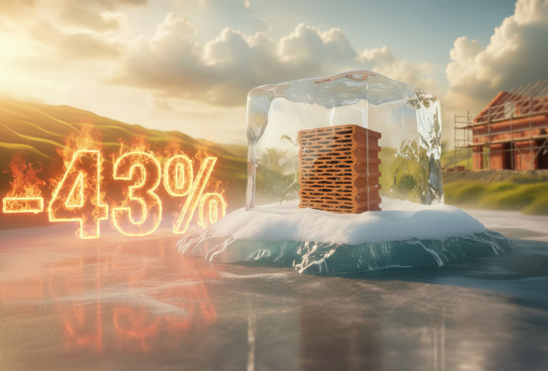 Создайте запас керамических блоков Porotherm по лучшей цене до конца ноября