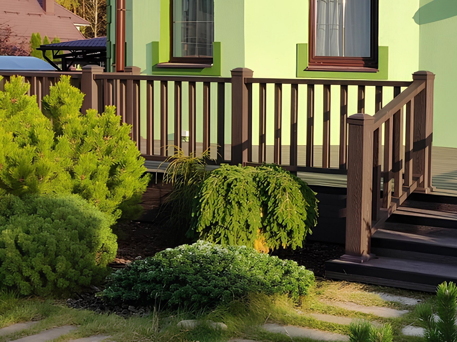 В АСЦ «Юнимарт» пополнение ассортимента — элементы ограждения Terradeck В АСЦ «Юнимарт» пополнение ассортимента — элементы ограждения Terradeck