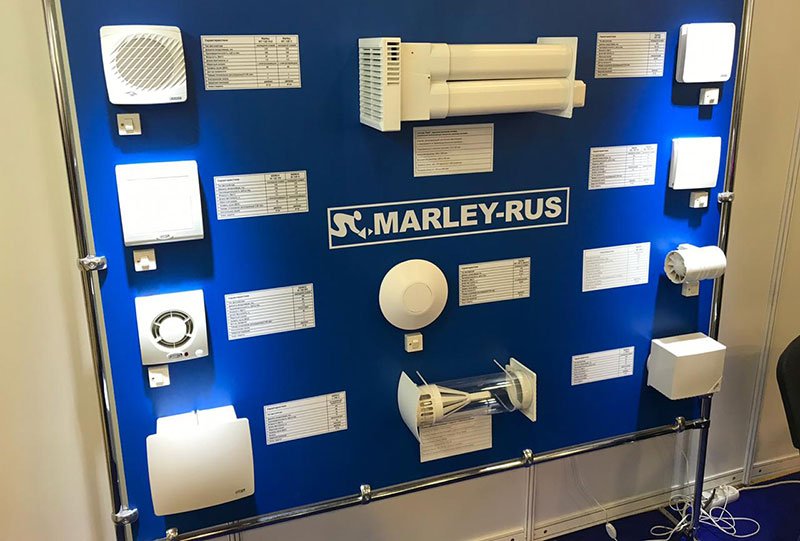 Рекуператор и системы вентиляции Marley на выставке Мир Климата 2019 Рекуператор и системы вентиляции Marley на выставке Мир Климата 2019