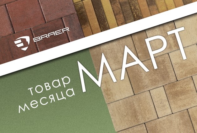 Скидки до 50% на продукцию Braer в марте Скидки до 50% на продукцию Braer в марте