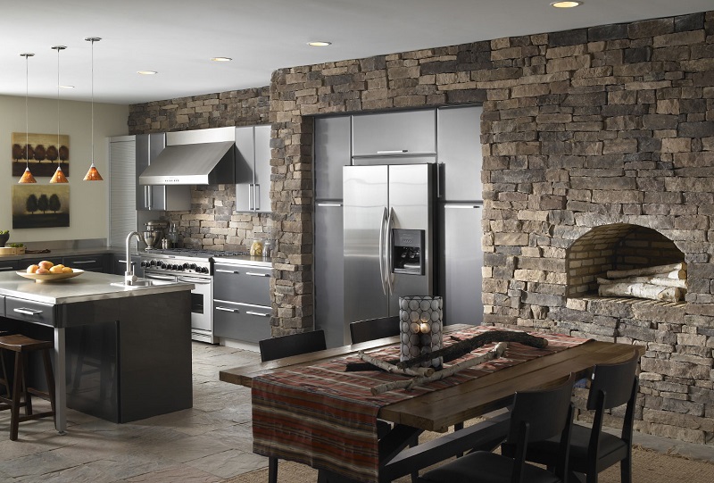 Кухня в стиле шале (65 фото): примеры дизайна интерьеров в квартирах и домах