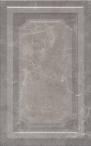 Керамическая плитка Kerama Marazzi Гран Пале cерый глянцевая 400х250х8мм декор панель 6354 – купить в Москве