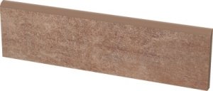 Клинкерная плитка Paradyz Scandiano цвет: Rosso, поверхность: Гладкая размер:  81х300х11мм цоколь прямой – купить в Москве