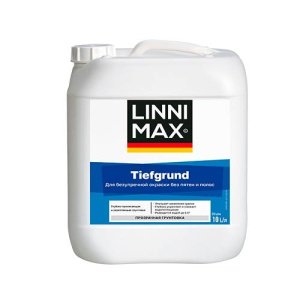 Грунтовка водно-дисперсионная LINNIMAX TiefGrund прозрачная 10 л – купить в Москве