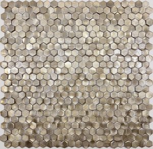 Мозаика из металла Caramelle Mosaic Alchimia золотой глянцевая 297х306х6 мм мозаика 40401 – купить в Москве