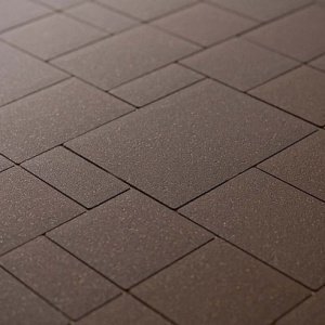 Тротуарная плитка Steingot Стандарт Бавария коричневый темный частичный прокрас 280/210/140х210/140/70х60 мм – купить в Москве