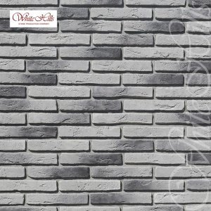 Искусственный камень плоский White Hills Остия Брик 382-80 серый – купить в Москве