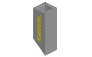 Короб Schiedel UraTOP базовый 1500 мм D 160 мм 102704 – купить в Москве