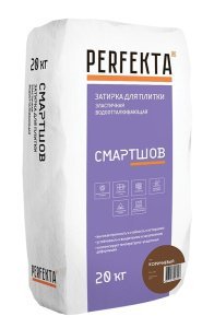 Затирка для швов Perfekta Смартшов цвет: Коричневый (мешок 20кг) – купить в Москве