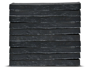 Кирпич ручной формовки S.Anselmo Corso Terra Londra metallic М150 500х100х40 мм под старину черный – купить в Москве