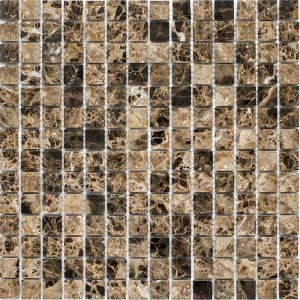 Мозаика из мрамора Caramelle Mosaic Wild Stone Коричневый полированная 305х305х4 мм мозаика 21816 – купить в Москве