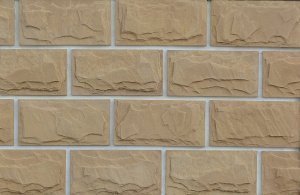 Искусственный камень плоский Eco Stone Эдмонтон 15 бежевый – купить в Москве