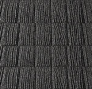 Композитная черепица гонт Metrotile iShake сланцевый с посыпкой 1340х430 мм – купить в Москве
