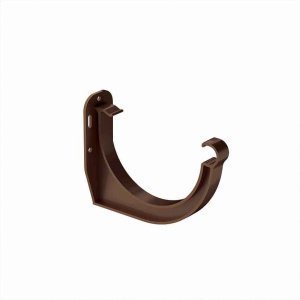 Водосточная система GALECO PVC 152/100(80)мм, пластиковый кронштейн, ПВХ, цвет: шоколадный – купить в Москве