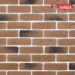 Искусственный камень ложковый Kamrock Старый кирпич 32170 коричневый – купить в Москве