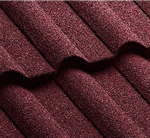 Композитная черепица гонт Gerard Milano Burgundy с посыпкой 1335х410 мм – купить в Москве