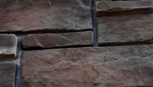Искусственный камень угловой Atlas Stone Крепостная стена 057 коричневый – купить в Москве