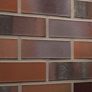 Клинкерная плитка Feldhaus Klinker Carbona R560DF14 carmesi colori 240х52х14 мм плоский элемент – купить в Москве