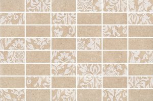 Керамическая плитка Kerama Marazzi Золотой пляж бежевый темный матовая 300х200х6,9мм декор мозаичный MM8263 – купить в Москве