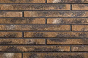 Минеральная плитка плоский элемент Wandermode Armschwung 500х40х20 мм Bronze-Schwarz AP070R20 – купить в Москве
