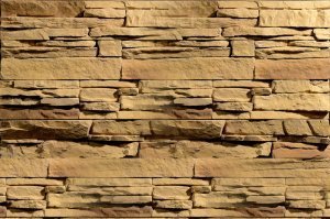 Искусственный камень плоский Eco Stone Вислер 15-05 желтый – купить в Москве