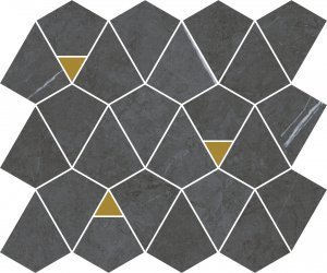 Керамогранит Italon Metropolis Imperial Mos.Vertex матовая 258х300х6мм мозаика 600110000945 – купить в Москве