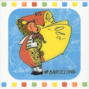 Керамическая плитка Kerama Marazzi Большое путешествие Barcelona глянцевая 200х200х6,9мм декор Barcelona NT/A264/5009 – купить в Москве