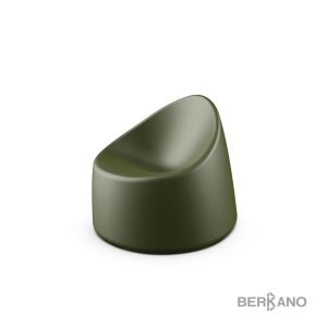 Кресло пластиковое Berkano Smoov, размер: 80x90x75см, цвет: Olive green, арт.230_001_23 – купить в Москве