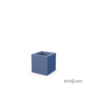Кашпо Berkano Quarter 25 DB, тип дна: двойное, размер: 25x25x25см, цвет: Wave Blue, арт.220_047_17 – купить в Москве