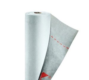 Гидроизоляция Tyvek Supro Tape диффузионная мембрана с клеевой лентой 50м.х1500мм. – купить в Москве