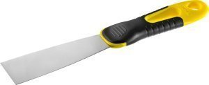 Шпатель STAYER PROFESSIONAL нержавеющее профилированное полотно, 2к ручка, 40 мм арт.10045-04 – купить в Москве