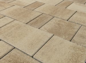 Тротуарная плитка Braer Premium Старый город "Ландхаус" миндаль частичный прокрас 80/160/240х160х80 мм – купить в Москве
