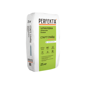 Шпатлевка Perfekta Старт Глайд Зимняя серия, цвет: белый (мешок 25кг) – купить в Москве