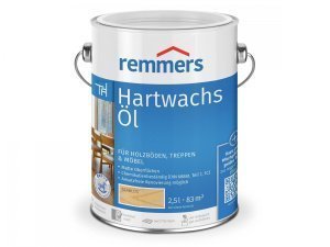 Масло премиум-класса для паркета, деревянных лестниц, мебели из массива Remmers Hartwachs-Öl Farblos (упаковка: 0,75л) – купить в Москве