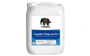 Грунтовка Caparol CapaSol Tiefgrund Pro прозрачная 10 л – купить в Москве