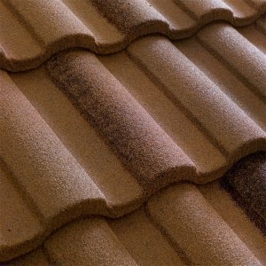 Композитная черепица гонт Metrotile MetroRoman цедар-браун с посыпкой 1280х410 мм – купить в Москве