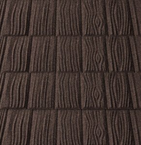 Композитная черепица гонт Metrotile iShake коричневый с посыпкой 1340х430 мм – купить в Москве