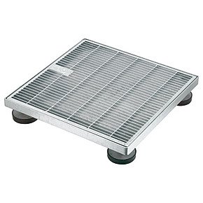 Водосточная система SITAEASY дренажная решетка Sita Drain Terra, 300х300мм, материал: оцинкованная сталь, арт.189062 – купить в Москве