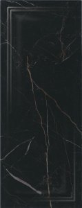 Керамическая плитка Kerama Marazzi Алькала черный глянцевая 500х200х8мм декор панель 7201 – купить в Москве