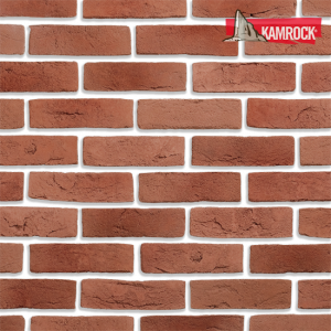 Искусственный камень тычковый Kamrock Старый кирпич 36590 красный – купить в Москве