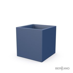 Кашпо Berkano Quarter 60 DB, тип дна: двойное, размер: 60x60x60см, цвет: Wave Blue, арт.220_051_17 – купить в Москве