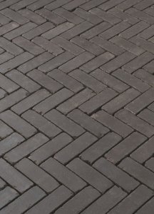 Брусчатка клинкерная Vandersanden Premium Joosten Kessel Carbona Antika black полный прокрас 204х50х67 мм – купить в Москве